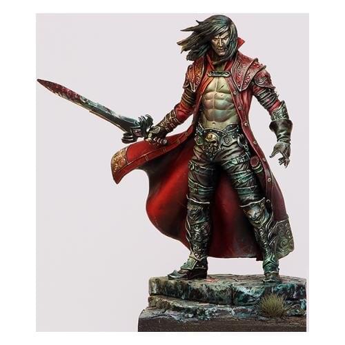 Unpainted Kit 1/24 75mm Ancient man with sword standing soldier 75mm Resin Figure miniature garage kit