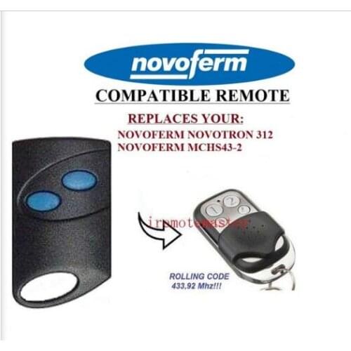 NOVOFERM NOVOTRON 312,NOVOFERM MCHS43-2 433,92mhz compatible replacement top quality fine