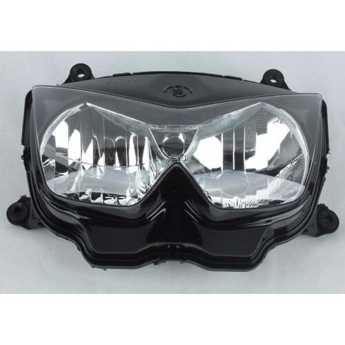 Motorcycle Front Headlight Head Light Headlamp Assembly Housing Case Kit For Kawasaki Ninja 250R 2008-2012 2009 2010 2011