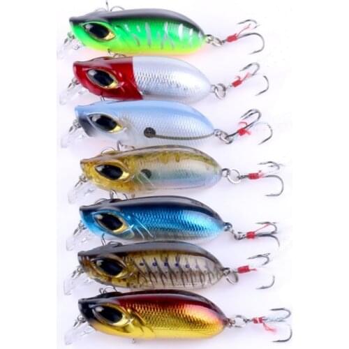 Lifelike Floating Fishing Lure 5.5cm 8g Pesca Hooks Fish Wobbler Fishing Tackle Crankbait Artificial Japan Hard Bait