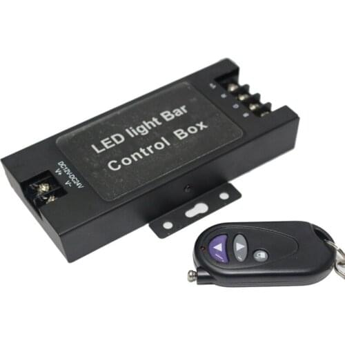 0-360w Car Truck Led light bar control box DRL day running light flashing controller Warning Caution strobe lamp control module