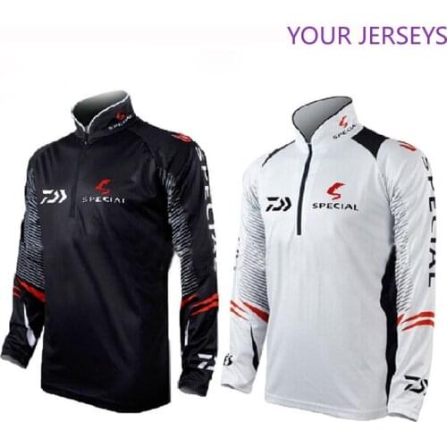 Outdoor Sport Fishing Shirts Breathable Men Long Sleeve Anti Uv DAWA Jacket Plus Size Camping Hiking Clothes