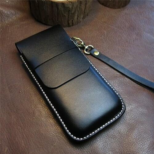  Protective Phone Bag Leather Phone Shockproof Full Cover Pouch for Samsung Galaxy Fold