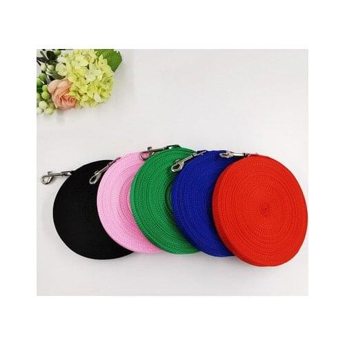 2pcs/lot 3M, 6m, 10m, 20m long pet traction rope dog chain tracking rope
