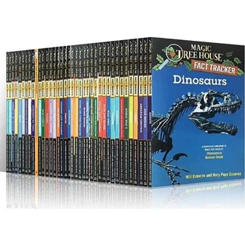 40 Books/Set Magic Tree House Fact Tracker Original English Reading Childrens Books
