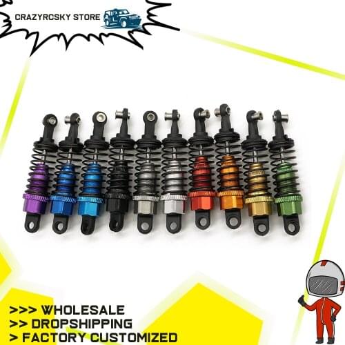 RCAWD Shock Adsorber For WPL Henglong B1 B-14 B-16 C-14 C-24 B-24 B-26 B-36 JJRC Q61 Q60 4x4 6x6 Military Truck&Crawler