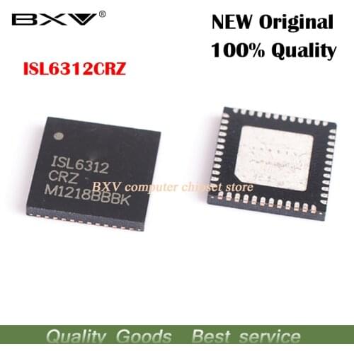 Free shipping 5pcs ISL6312CRZ ISL6312 QFN-48 new original