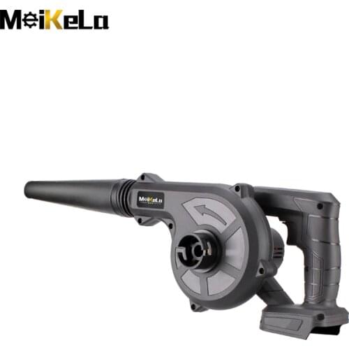 2 IN 1 Cordless Electric Air Blower Vacuum Leaf Computer Dust Collector Cleaner Power Tool for 18V Makita Battery 18000r/min