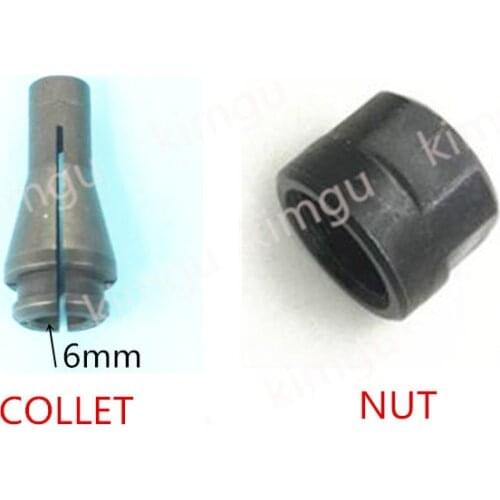 Collet 6mm cones N382457 N382458 for DEWALT DCG426 DWE886T DWE886S DWE886P DWE4887N DWE4884 Chuck Cap Nut parts DIE GRINDER