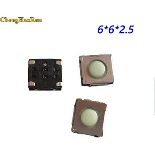ChengHaoRan 10pcs Original Japan import EVQQ2F02W waterproof and dust-proof touch switch 6*6*2.5 SMD 4pin mouse button switch