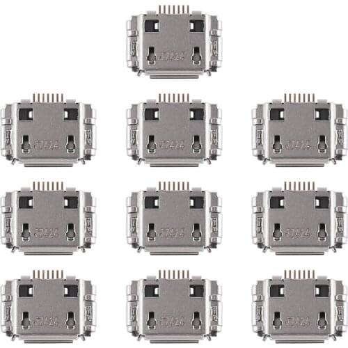 IPartsBuy 10 PCS Charging Port Connector for Galaxy Note N7000 / i9220 / S5830