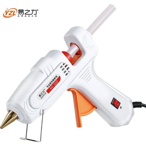 Hot Melt Glue Gun with 7mm Glue Stick Industrial Mini Guns Thermo Electric Heat Temperature Tool