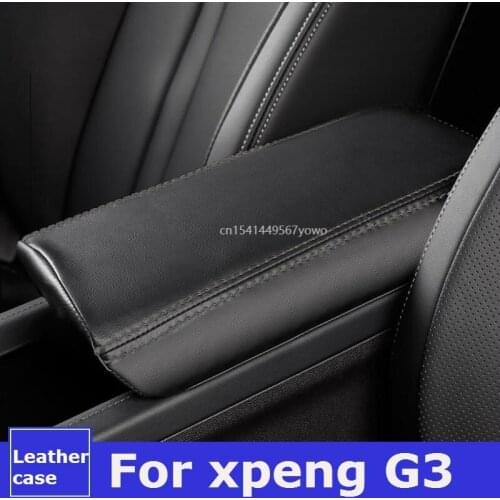 For Xpeng G3 Central armrest box Leather case protective case Protective cover Interior Car Accessories