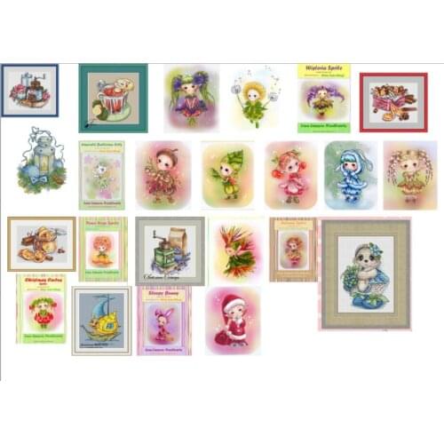 M High Quality Lovely Counted Cross Stitch Kit Fishing Boat and Bird in the Sea Ship Panna MT 1940 fishing boat 2