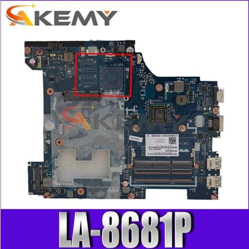 Laptop motherboard For LENOVO Ideapad G585 Mainboard 90001084 QAWGE LA-8681P AMD