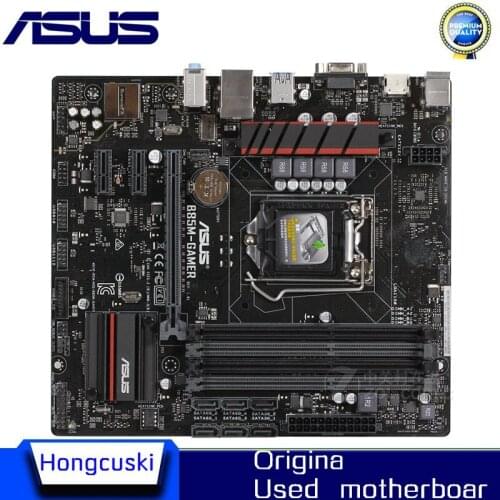 For ASUS B85M-GAMER original motherboard Socket LGA 1150 DDR3 B85 Desktop Motherboard