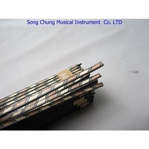 100STRIP LUTHIER FIGURED BINDING XL-206,Measures 3mm x1.4mm thick and 840mm long