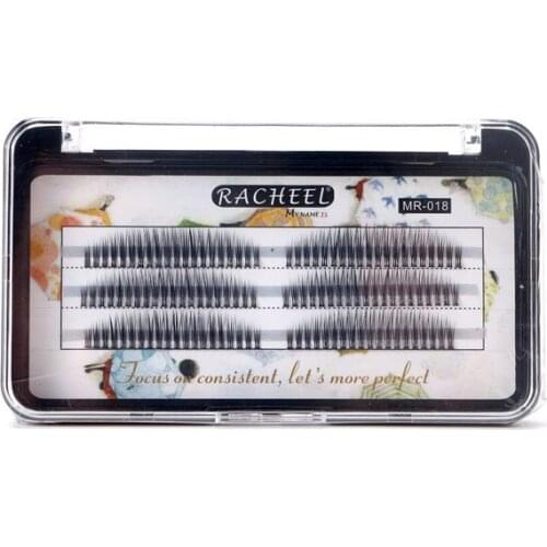 Racheel Mix Length False Eyelash Natural Long Black Fake Eyelashes Eye Lashes Extension Makeup Tool Hot Sale