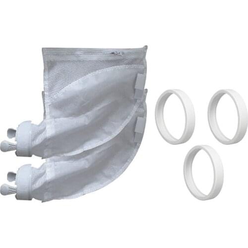 Pool Cleaner Bags Replacement for Polaris 280 480 with Pool Cleaner Tire for Polaris Pool Cleaner Parts