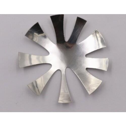 Pro 9 Sizes Easy French Cut V-shape Tips Manicure Edge Trimmer Shaped Stainless Steel Line Tools Nail Art Acrylic Cutter