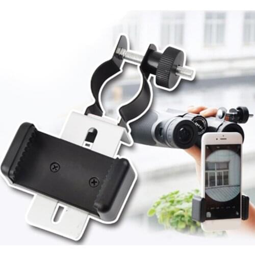 Universal Mobile Phone Adapter Clip Bracket Holder Mount Microscope Telescope E56B