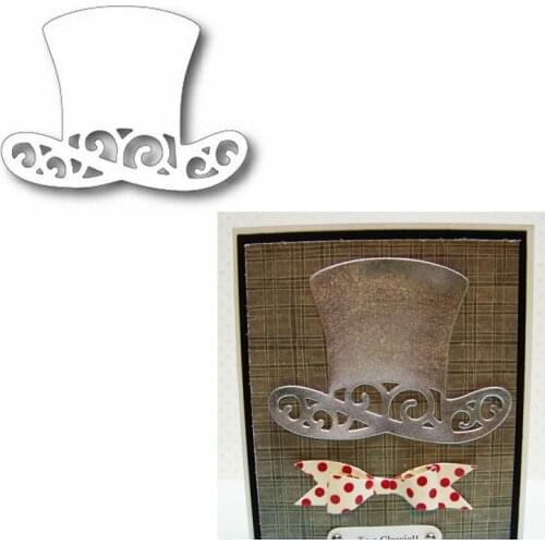 Vintage Lace Edge Hat Metal Cutting Dies Stencil For DIY Scrapbooking Crafts Paper Cards Making Album Embossing Template 2019