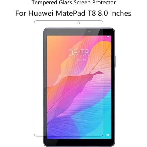 For Huawei MatePad T8 8.0 inches Tempered Glass Screen Protector 9H T 8 2020 8" Tablet Protective Film For Kobe2-L03 KOB2-L09