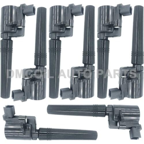 8 PCS IGNITION COIL FOR FORD THUNDERBIRD DAIMLER XJ JAGUAR S-TYPE XJ LINCOLN LS 4.0L 4.2L V8 (1997-2007) 2W4Z-12029-BD FD506