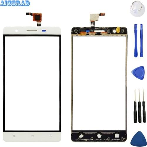 AICSRAD 5 inch for Cubot S500 Digitizer Touch Screen 100% Guarantee tested Glass Panel Glass s 500 +tools