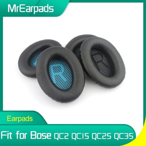 MrEarpads Earpads For Bose QC2 QC15 QC25 QC35 Headphone Rpalcement Ear Pads Earcushions Parts