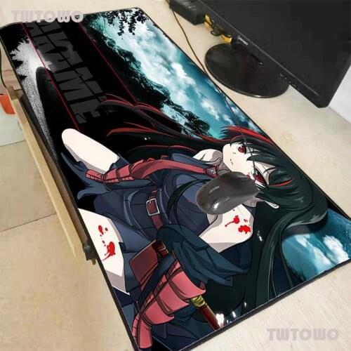 Anime Akame Ga Kill Gaming Large Mouse Pad Big Mouse Mat Computer Mousepad Surface Mause Pad Desk Mat