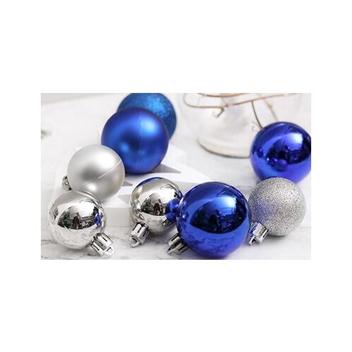 Christmas ball,Color ball plastic electroplating ball,24pcs/lot