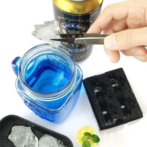 2pc Large Size 4 Cell Ice Ball Mold Silicone Ice Cube Trays target Whiskey Ice Ball Maker 4 Silicone Molds Maker For Party Bars