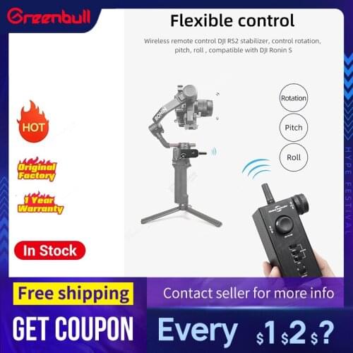 Greenbull Wireless Remote Control For Dji RS2 Gimbal Stabilizer Accessories Parts Long Distance Shooting