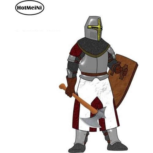 HotMeiNi 13cm x 7.6cm For Ass Knight Car Bumper Decal Windows Car Stickers Sunscreen Vinyl Material Air Conditioner Decor