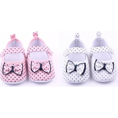 HOT Toddler Boy Girl Anti-slip Sole Crib Shoe Sneaker Newborn For 3-12Months First Walkers