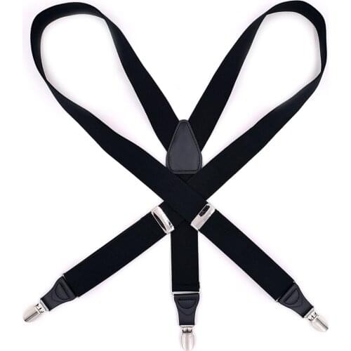 Mens Fashion Leather Suspenders Braces Vintage Shirt Trousers Pants Straps Belts Breteles Tirantes Gifts for Men Father Husband