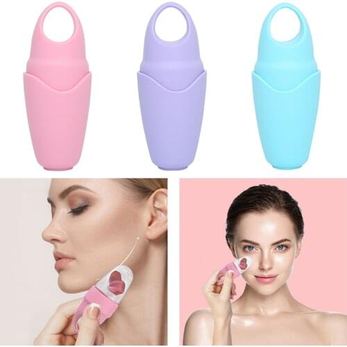 New Arrival Skin Care Beauty Tool Facial Roller Silicone Ice Cube Massager Face Ice Roller Globe Face Eye Massager Eye Treatment