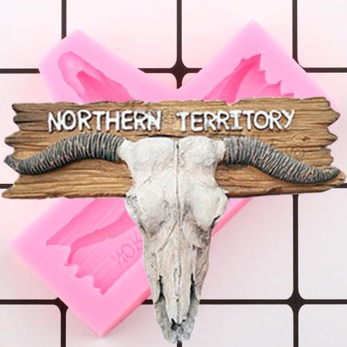 Sheep Head Silicone Molds Cupcake Baking Fondant Mold DIY Party Cake Decorating Tool Polymer Clay Candy Chocolate Gumpaste Mould