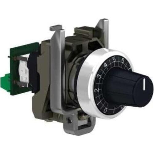 Potentiometer R100 XB4BD912R100K Complete potentiometer, metal, Ø22, 100K