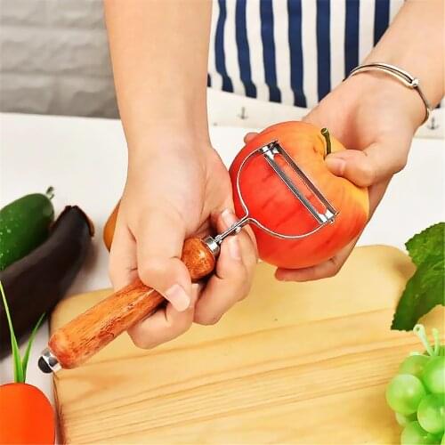 Portable Stainless Steel Vegetable Peeler Kitchen Potato Cucumber Carrot Quickly Skin Remover Stainless Steel Peeling Tool