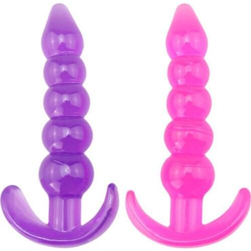 Silicone Anal Plug Removable Jewel Decoration Butt Plug Sex Toys Prostate Massager Anus Toys For Women Man Couple Gay