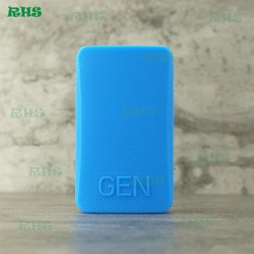 50pcs 2019 New Arrived~RHS Silicone case for GEN 220W TC Box MOD Vape Texture skin Cover Sleeve