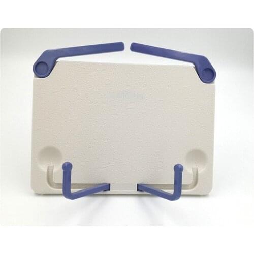 Folding Tabletop Desktop Sheet Music Stand Holder Plastic Hold Document Pages Desktop