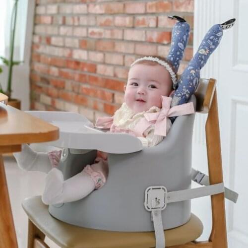 Baby Dining Chair Learning Grasping Skills Portable Baby Seat Multifunctional Intelligent Design Mobile Child Dining Chair