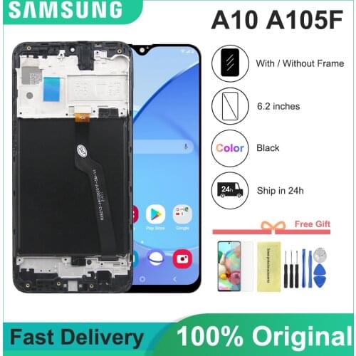 6.2" Original LCD For Samsung Galaxy A10 A105 A105F SM-A105F LCD Display Screen replacement Digitizer Assembly Replacement
