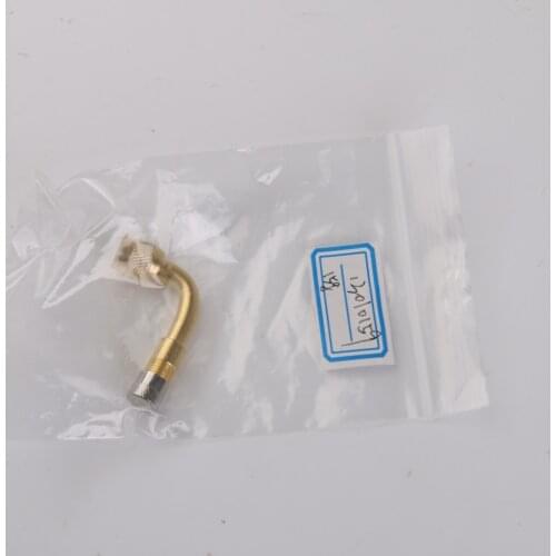 90 Degree Auto Car Lorry Wheel Tyre Valve Extension Adapter With Dust Cap