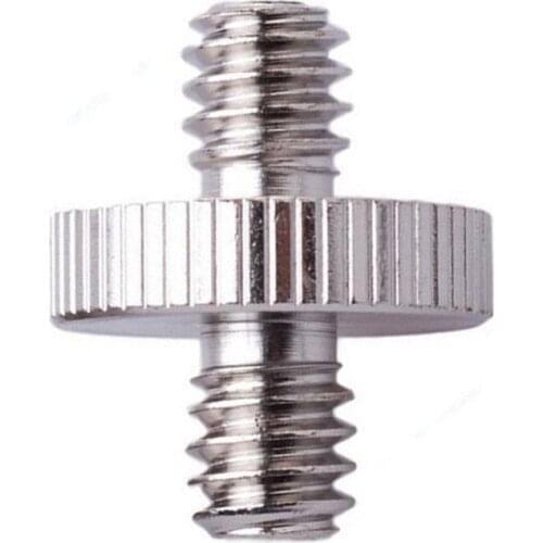 1/4" Male to 1/4" Male Threaded Adapter 1/4 Inch Double Adapter Male Tripod Screw Camera Accessories Mayitr Supports W7T2