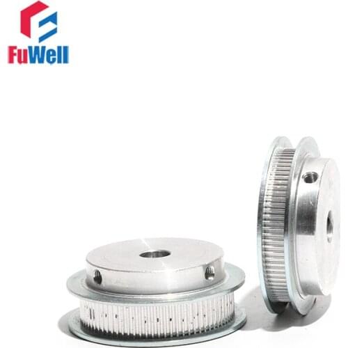 S2M-110T Timing Belt Pulley Aluminum Alloy S2M 110Teeth Transmission Pulley 6/10/20/25mm Bore 7mm/11mm Belt Width Toothed Pulley