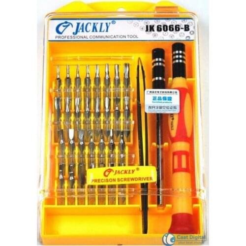 Free shipping! 33 in 1 set Micro Pocket Precision Screwdriver Kit Magnetic Screwdriver cell phone tool repair box